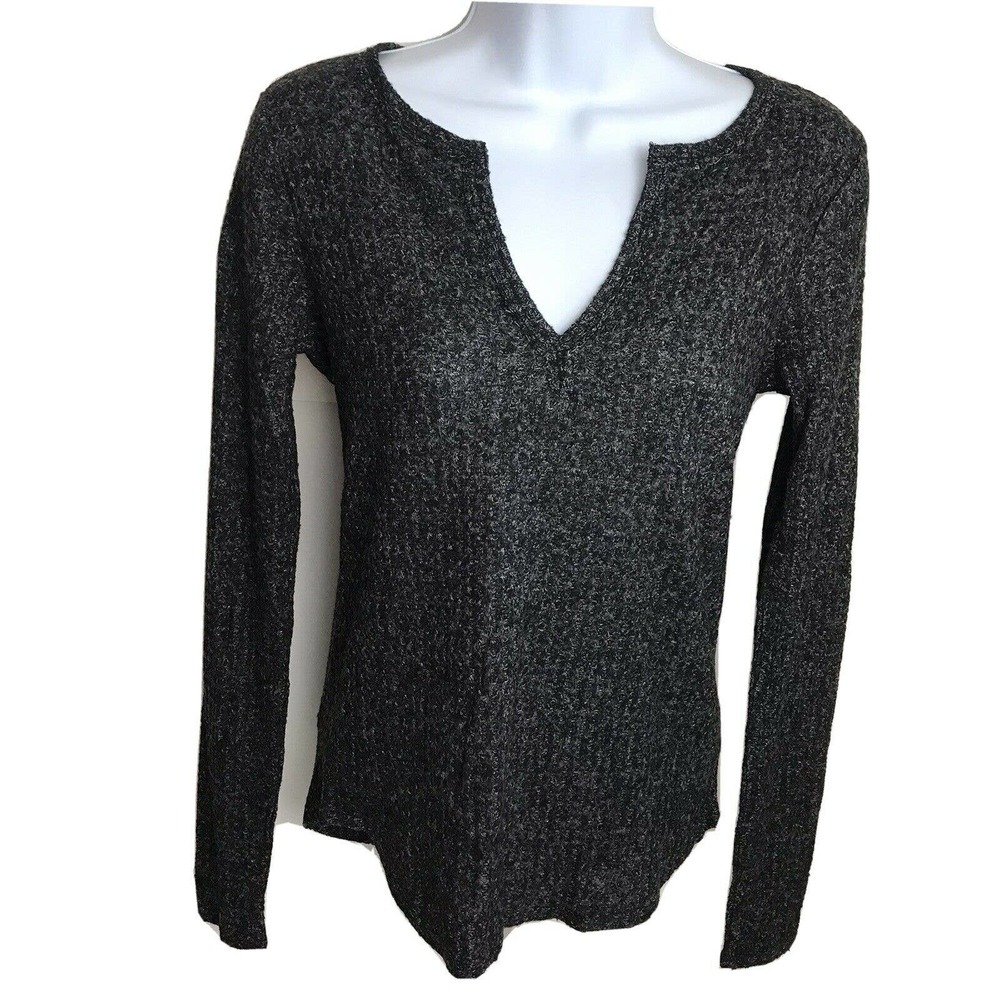 Socialite Rayon Blend Black Sweater